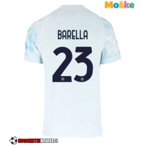 Moške Nogometnih dresov Inter Milan Nicolo Barella #23 Gostujoči 2025-26 Kratki rokavi